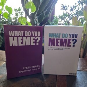 What Do You Meme? Card Game Set + Expansion #2 Pack